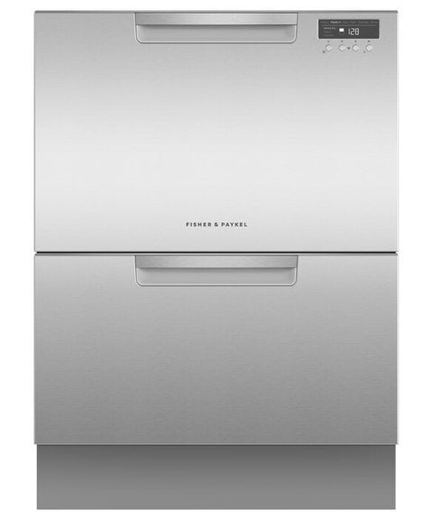 Fisher & Paykel Series 7 Double DishDrawer Dishwasher 14 Place - Stainless Steel, True Half Load - DD60DCX9