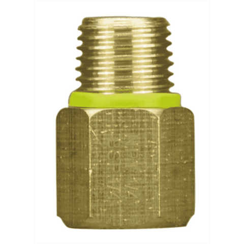 PowerFit 1/4" Male BSP to Female Brass Air Tool Adaptor