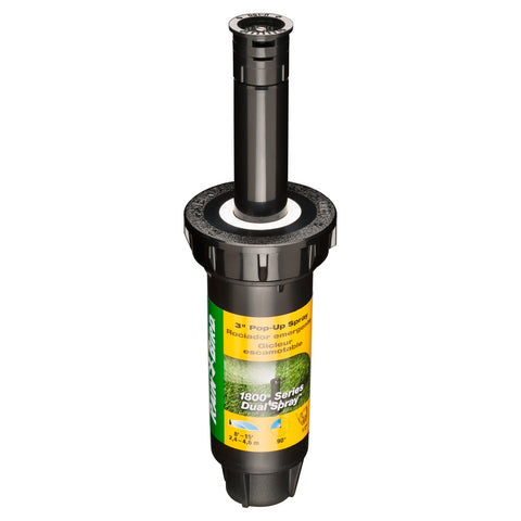 Rain Bird 75mm 3in 1800 Series Dual Spray Quarter Circle Sprinkler A18772