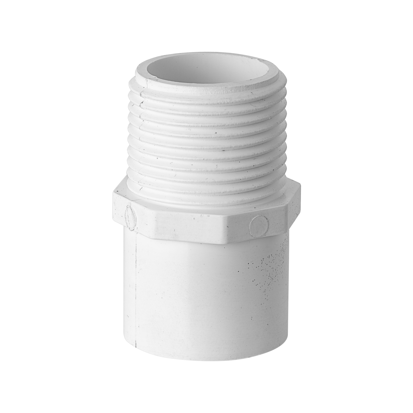 Holman 20mm x 3/4" Press PVC BSP Male Thread Adaptor White Push to Connect