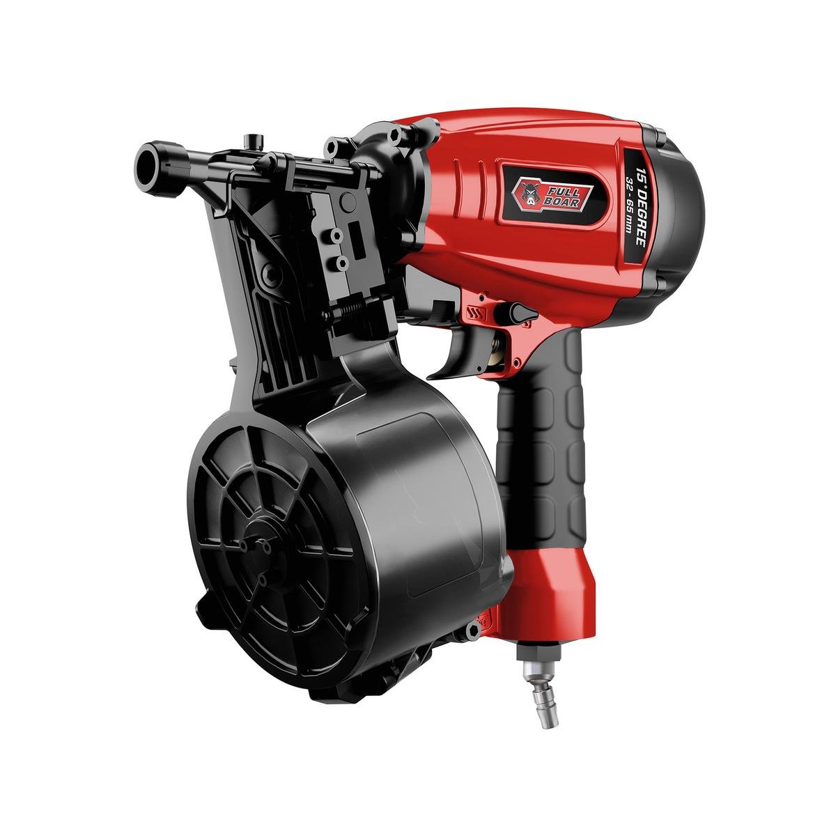 Full Boar Air Coil Nail Gun - 65mm - 200-300 Nail Capacity - Depth Adjustment - SuperSaverAU - view 1