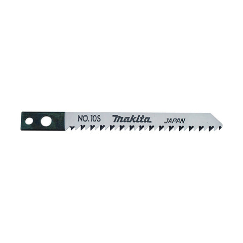 Makita No 10 Jigsaw Blade 5 Pack - High Carbon Steel - 62mm Length - Wood Cutting - SuperSaverAU - view 1