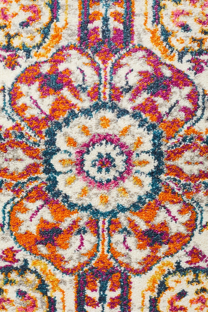 Rug Culture Babylon Medium Multi-coloured Runner Rug 300X80CM - Power Loomed - BLN-207-MULT-300X80