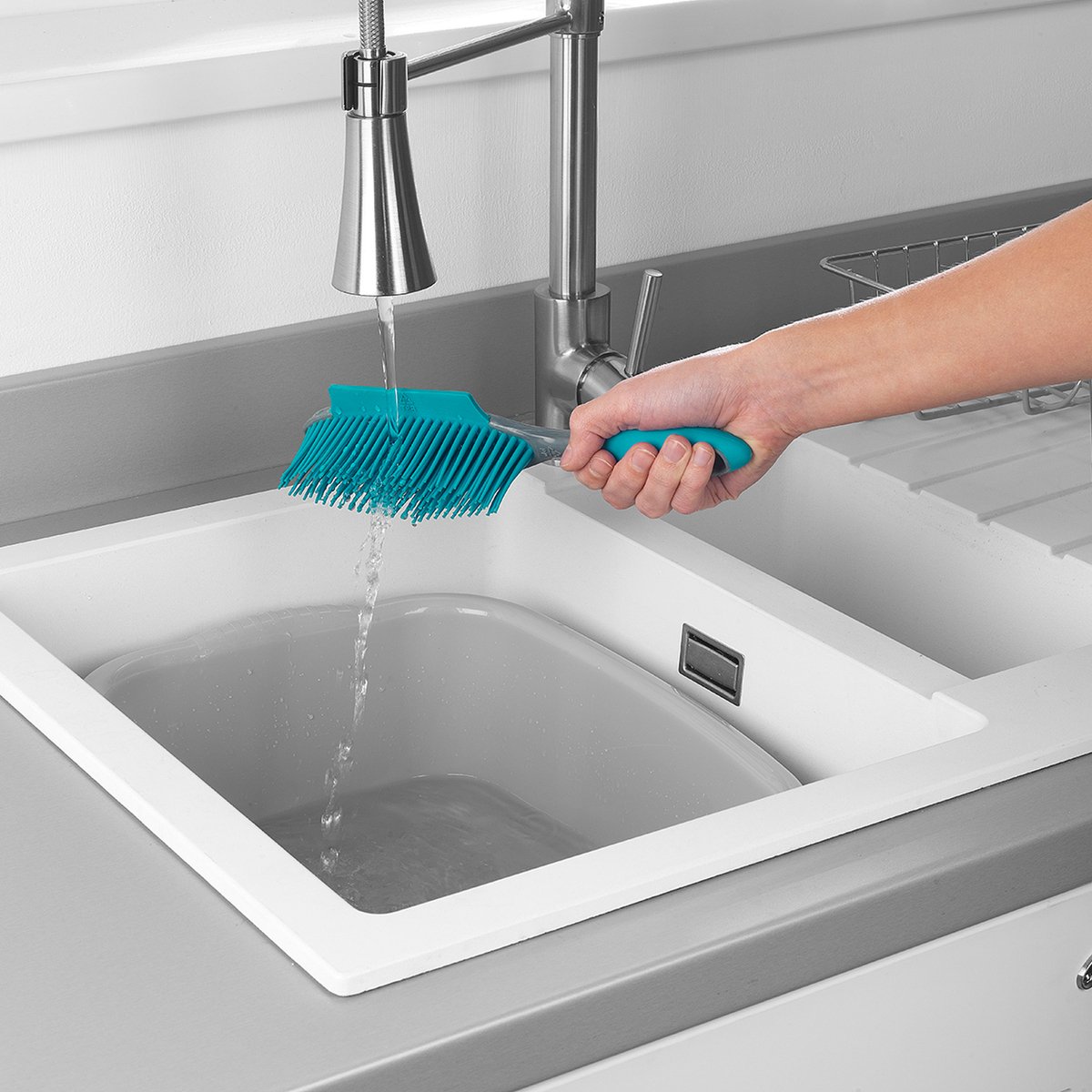 Beldray Pet Plus Dustpan and Brush Set with Rubber Edge and Scraper Lip