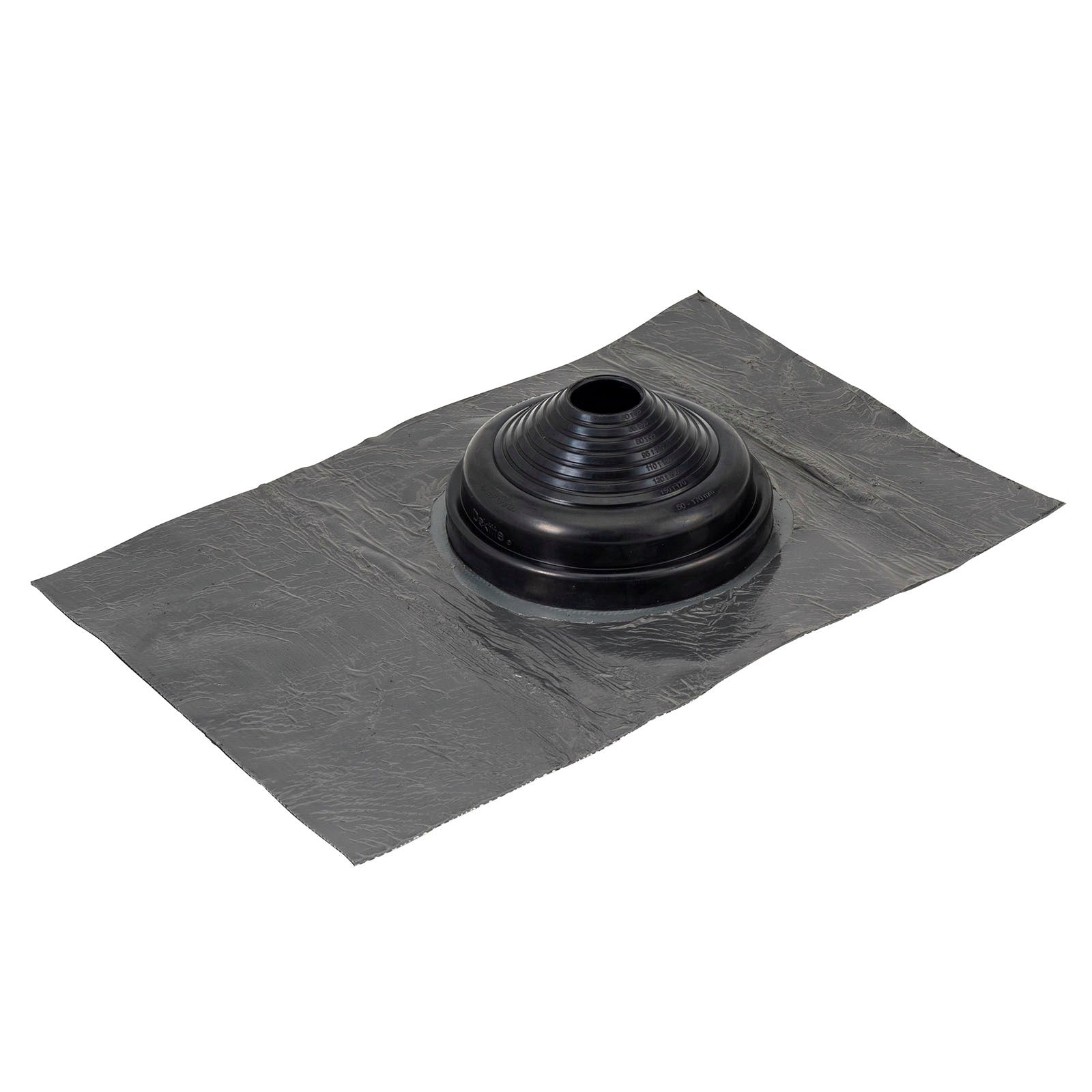 Deks 50-170mm Grey Black EPDM Rubber Rapid Flash Dektite Roof Flashing