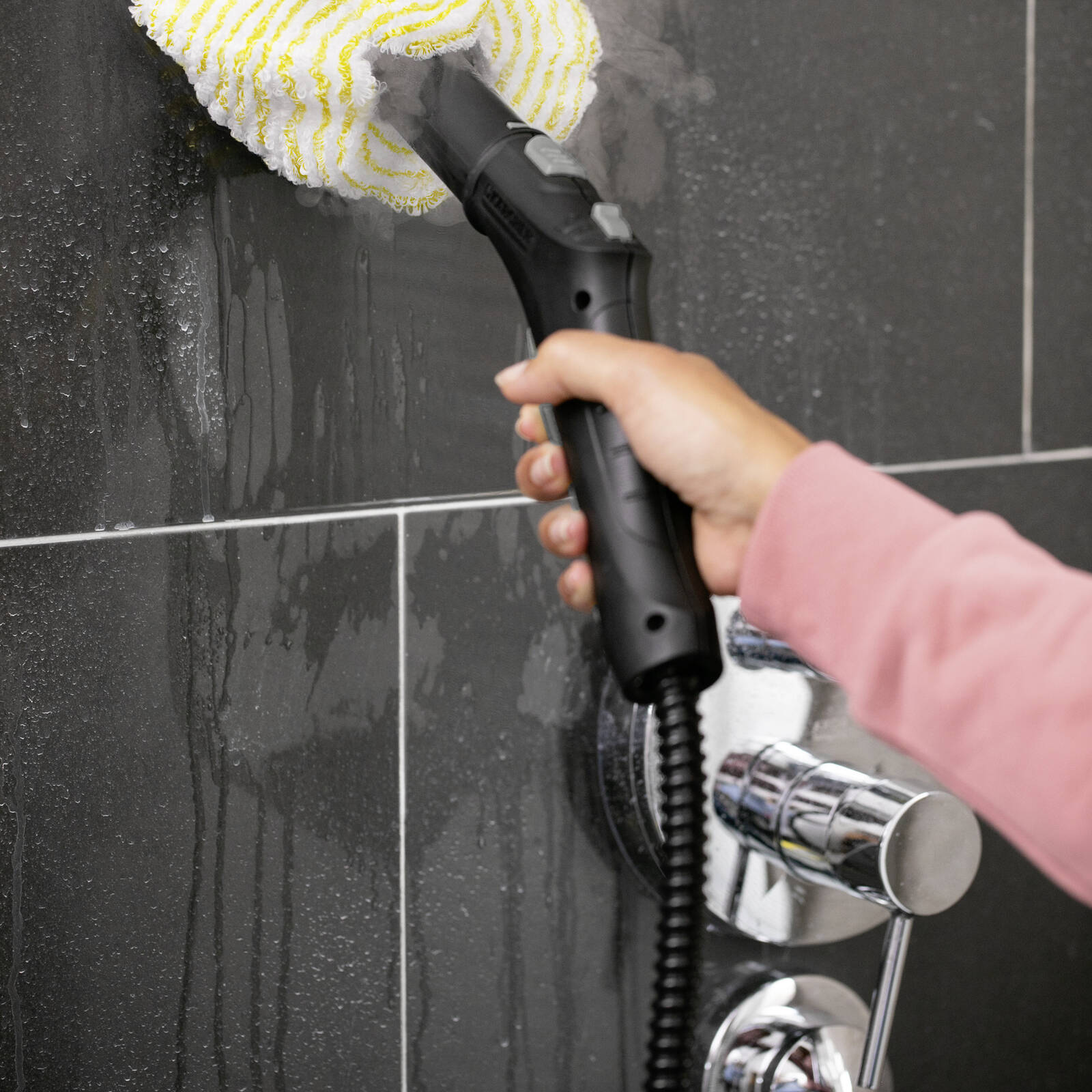 Karcher Hand Nozzle Microfibre Cover Set, 2 Pack for SC Steam Cleaners
