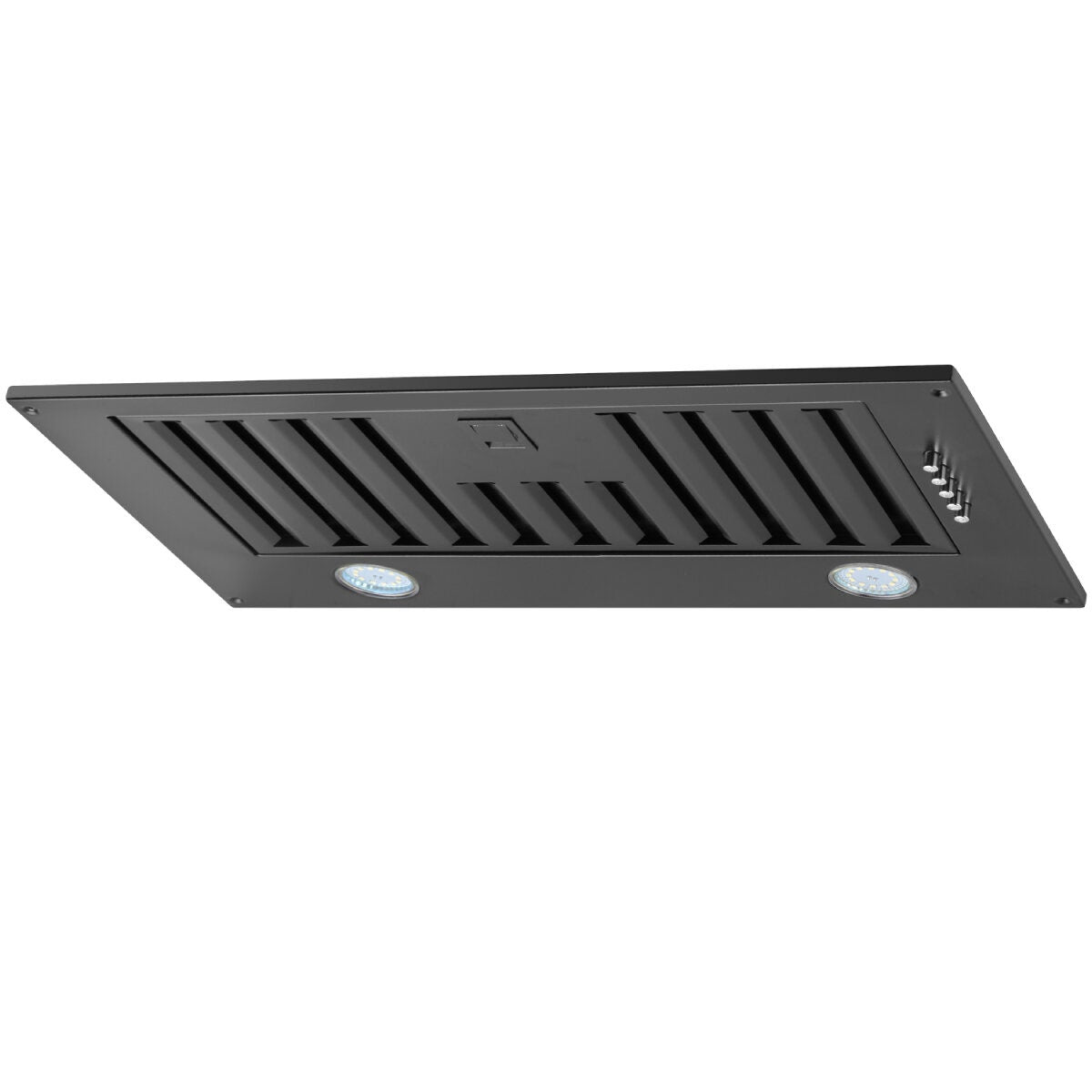 Schweigen 52cm Matte Black Undermount Rangehood - Push Button Controls, 1080m³/h - WINU-6B
