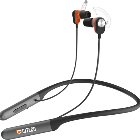 Citeco Bluetooth Noise-Isolating Earbuds, 26dB ENC Mic, IPX4 Sweat Resistant CTC-488135