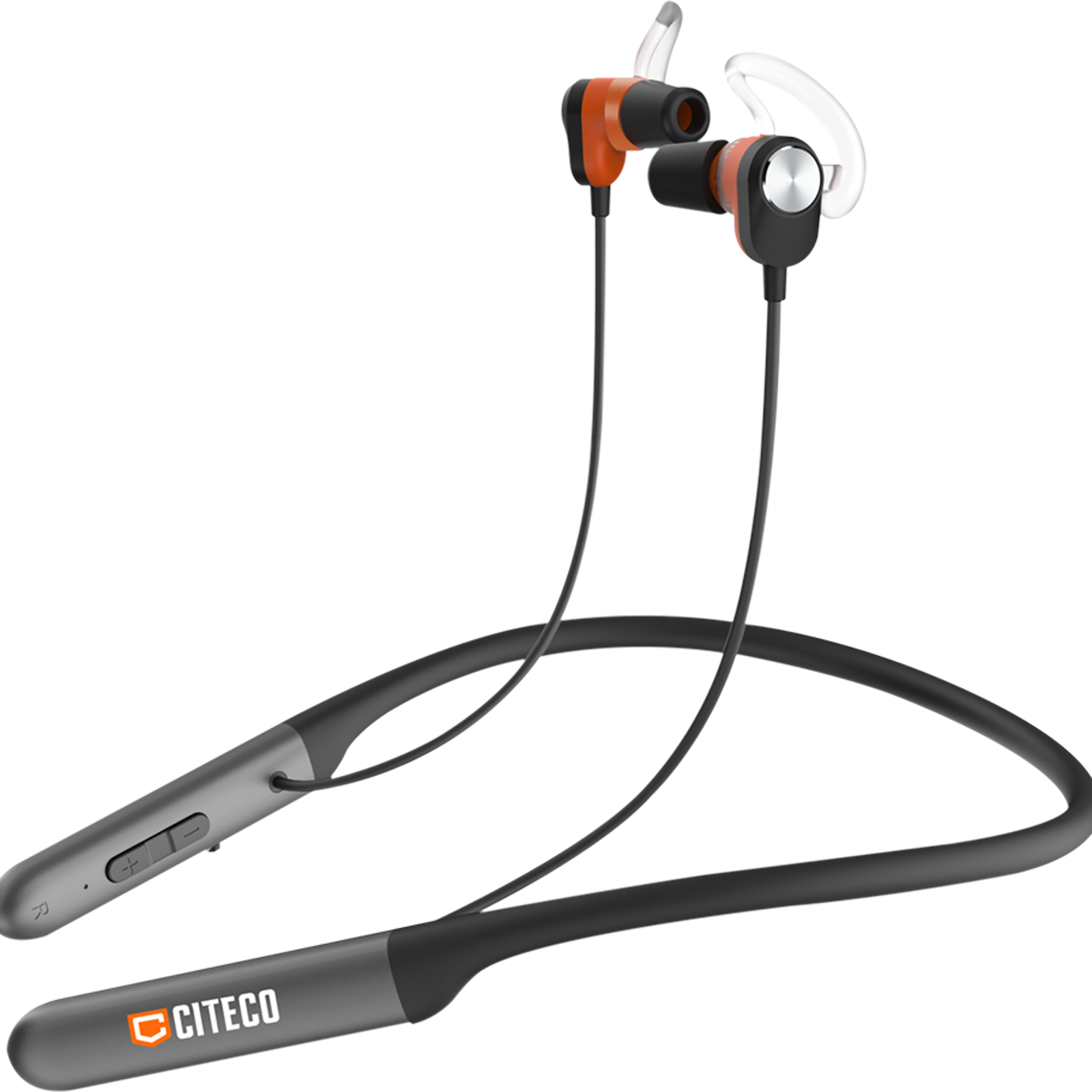 Citeco Bluetooth Noise-Isolating Earbuds, 26dB ENC Mic, IPX4 Sweat Resistant CTC-488135