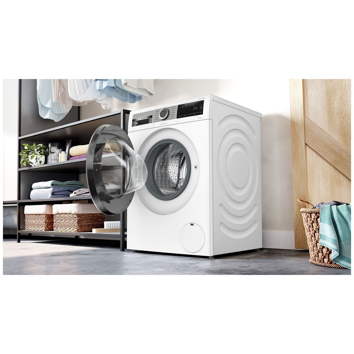 Bosch Series 8 9kg Front Load Washing Machine - AllergyPlus, AntiStain, 5 Star Energy - WGG24403AU