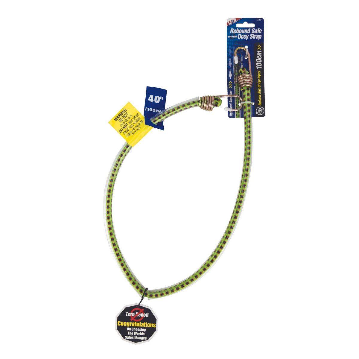 Lion 1020mm Rebound Octopus Strap with Hooks