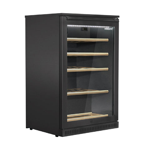 Husky Riserva 104L Wine Cooler - Matte Black - Outdoor Use - Lockable - HUSWSALFC1BK