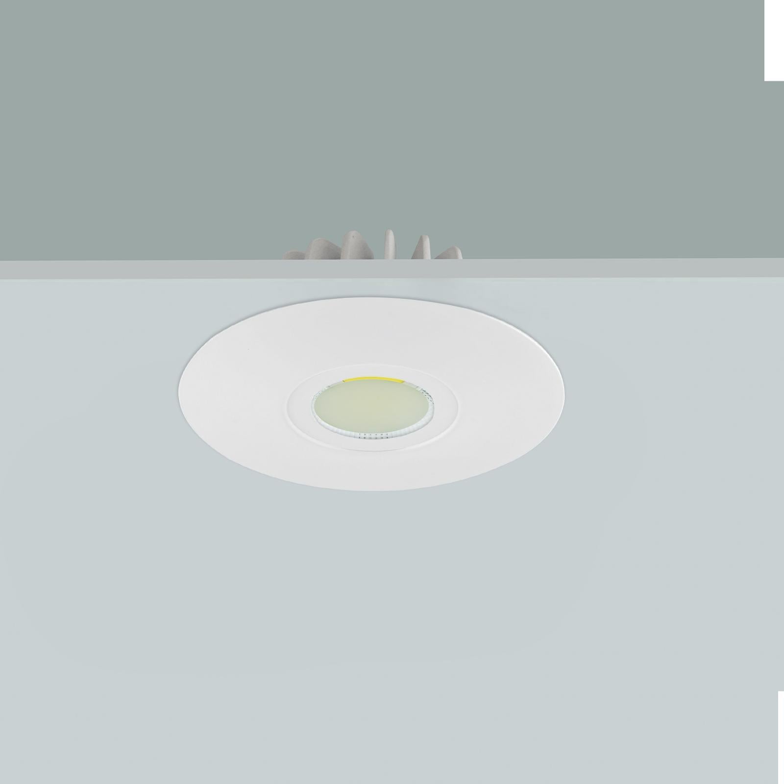 Deta 70mm Downlight Conversion Plate for 85-130mm Cutout, Metal, Indoor DET006