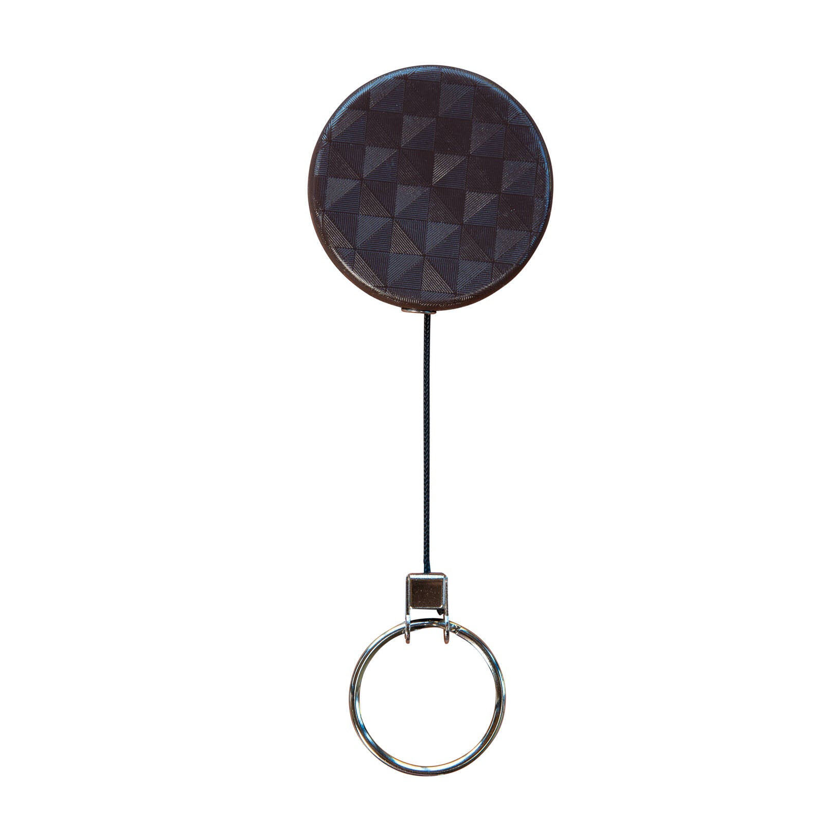 Titanium 900mm Pull Cord Key Reel - Nylon with Steel Clip