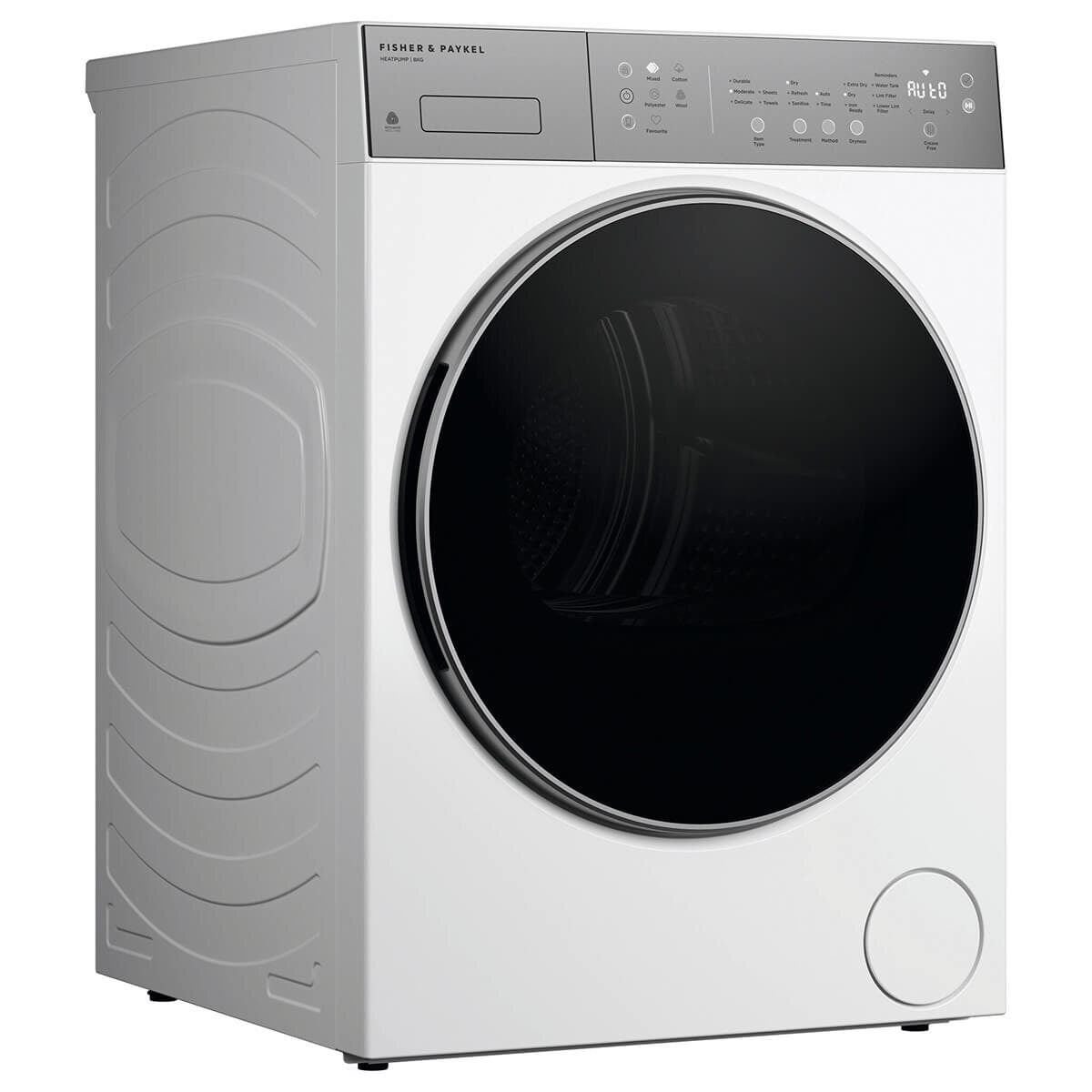 Fisher & Paykel Series 5 8kg Heat Pump Dryer - Woolmark Black, 9 Star Energy Rating, Steam Refresh - DH8060J5