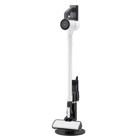 LG CordZero stick vacuum cleaner - 150W max suction, 40min battery, freestanding stand, white - A9-SWIFT