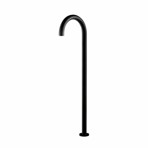 Rogerseller Tonic freestanding bath spout 830mm high - Matte Black finish - floor standing - 3606002111
