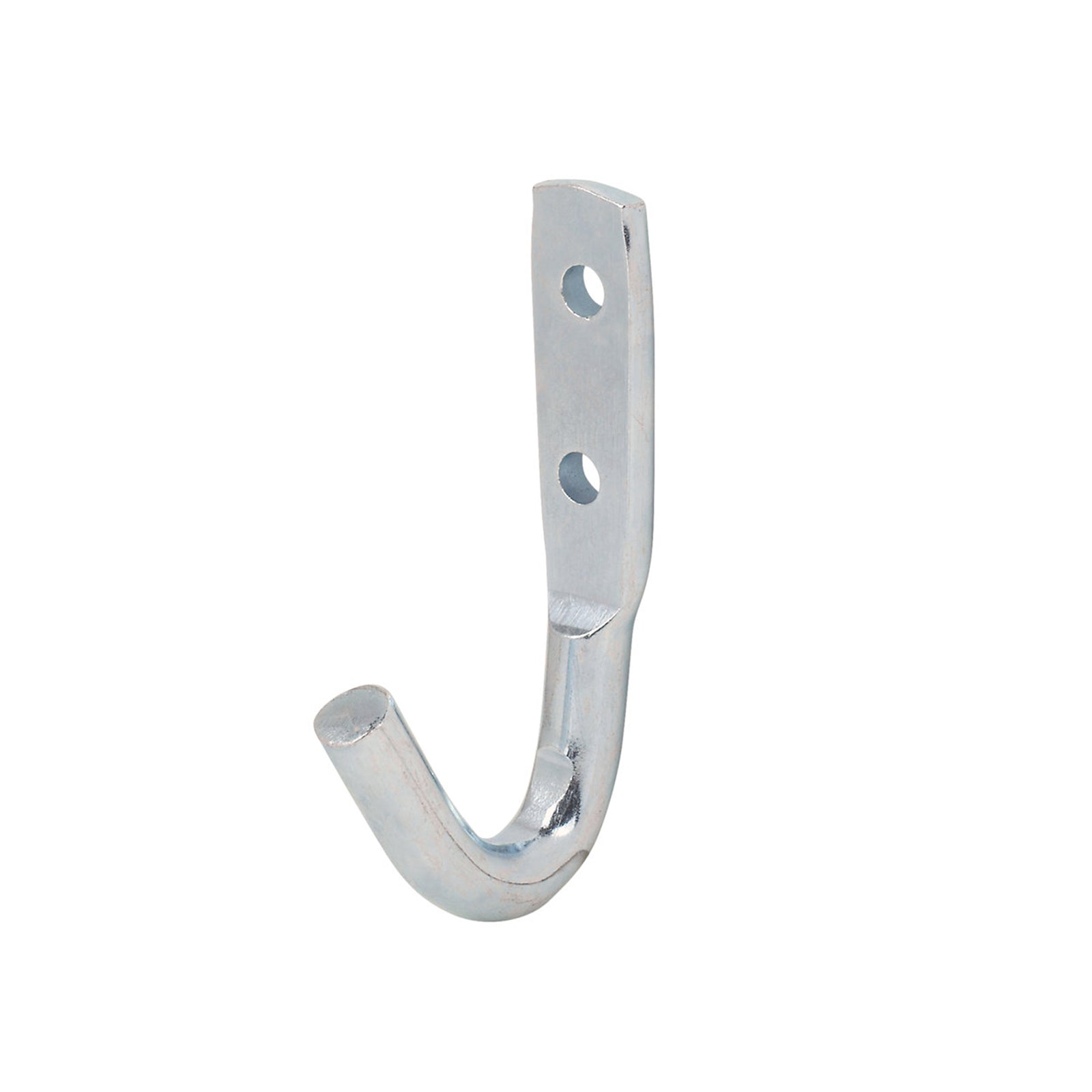 Everhang Small Zinc Plated General Duty Steel J Hooks - 5 Pack