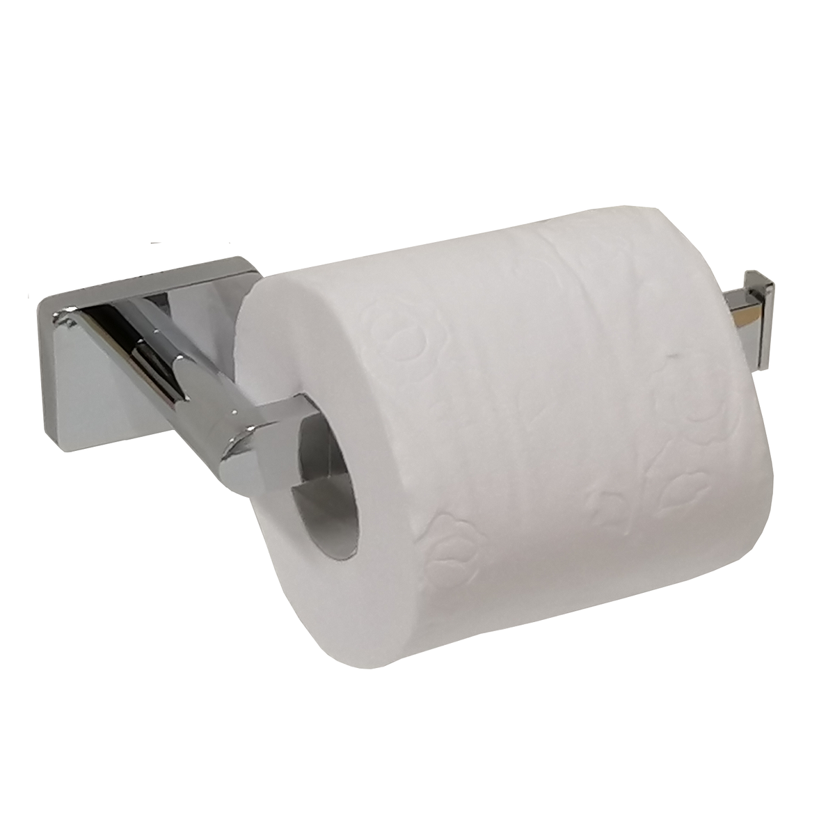 Barelli Chrome Rigoni Plated Zinc Alloy Single Toilet Roll Holder