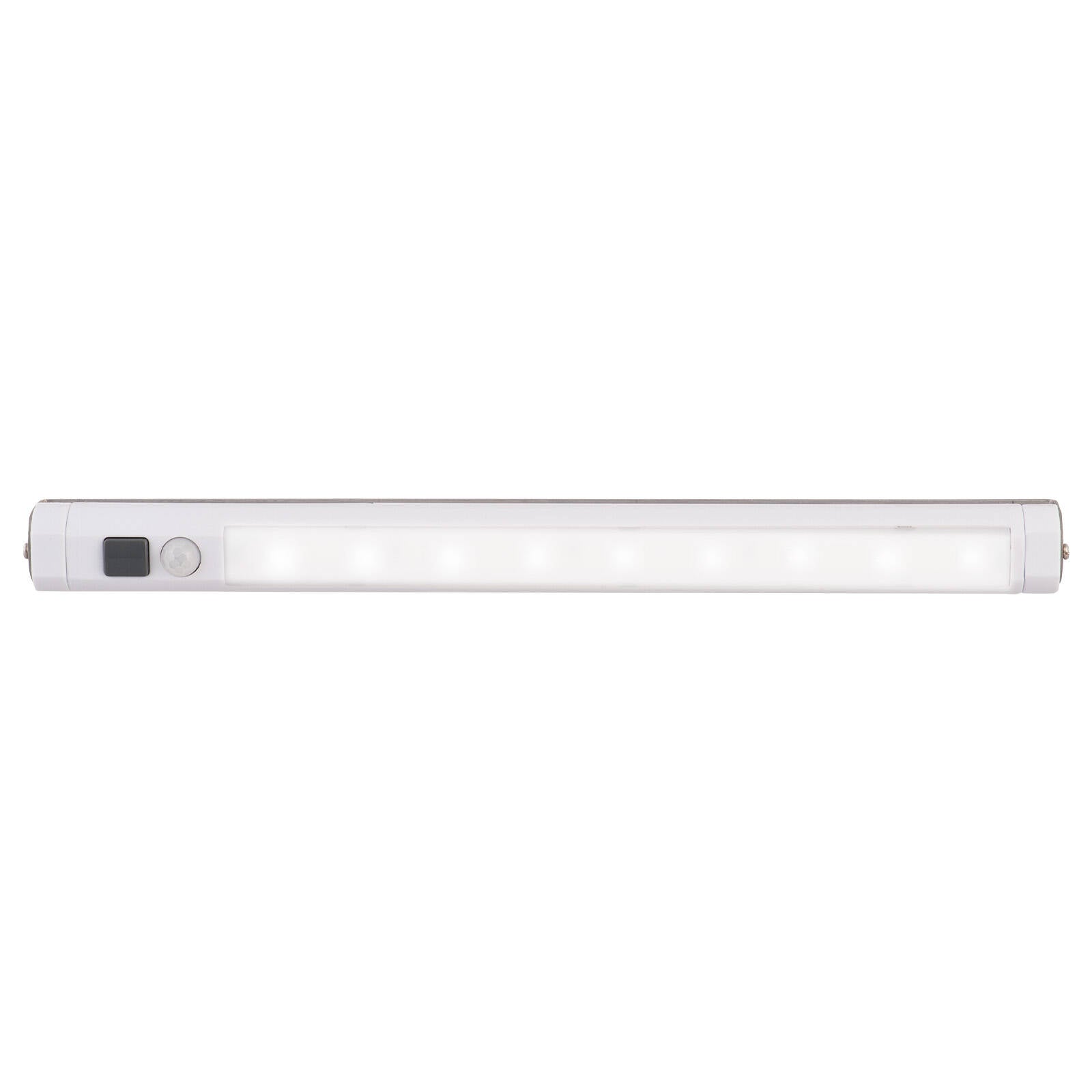 Arlec 9 LED Battery Operated Under Cabinet Motion Sensor Light White