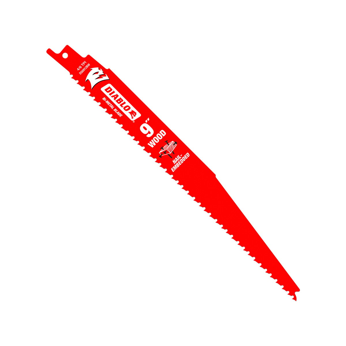 Diablo Reciprocating Saw Blades - 9" - Bi-Metal - Nail Embedded Wood - 5 Pack - SuperSaverAU - view 2