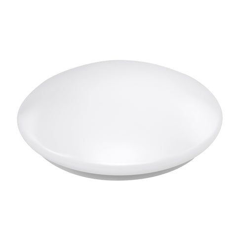 Brilliant Lighting Salisbury II LED Oyster Ceiling Light, 24W, 380mm, White Acrylic, Hardwired 19149/05