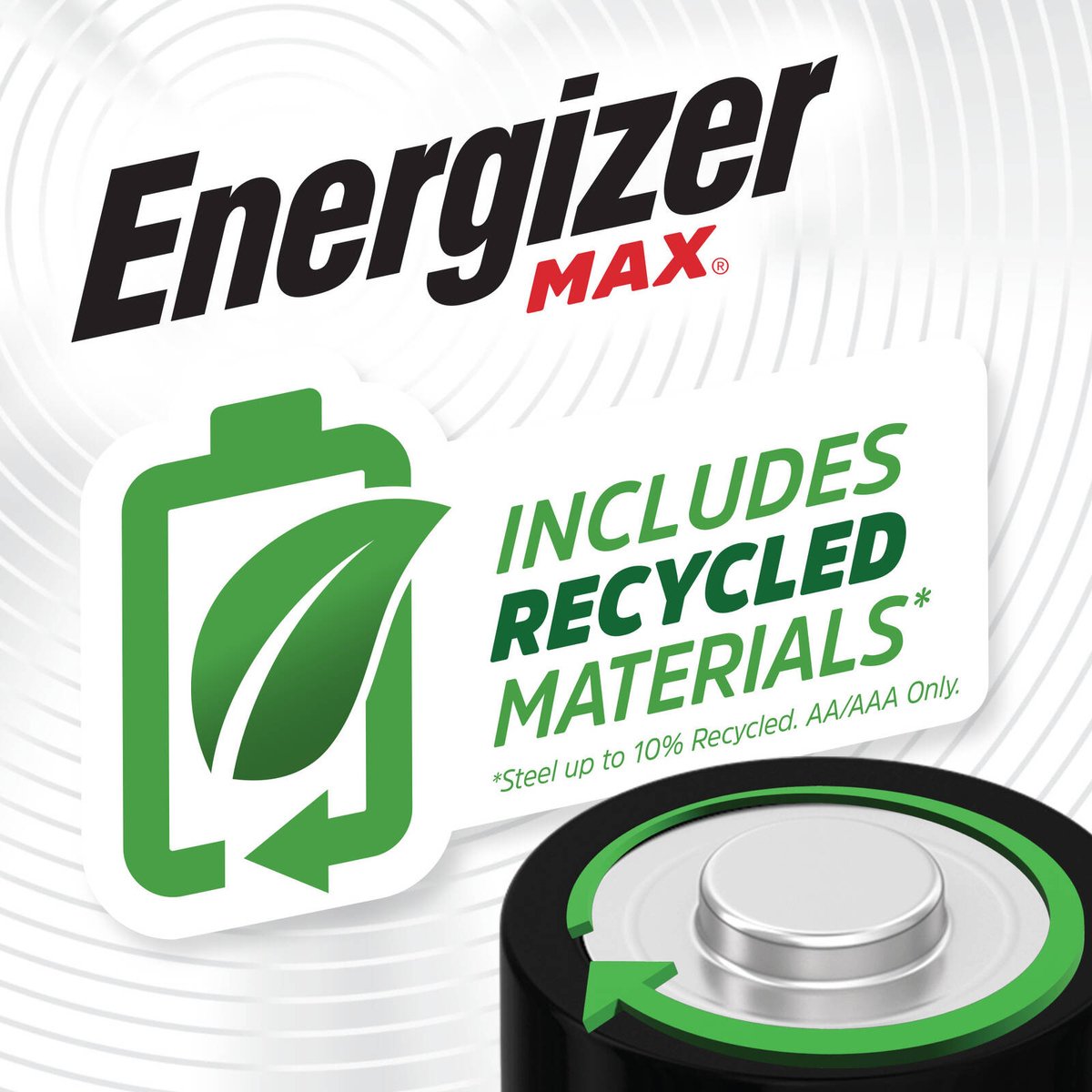 Energizer Max AA Alkaline Batteries 12 Pack (10+2), 1.5V Long Life