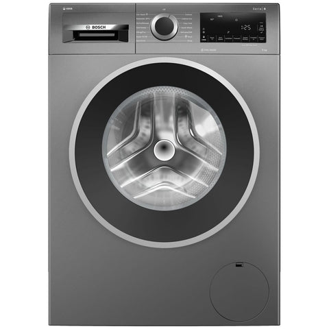 Bosch Series 6 9kg Front Load Washing Machine - i-DOS Dosing, Cast Iron Grey, 5 Star Energy - WGG2441RAU