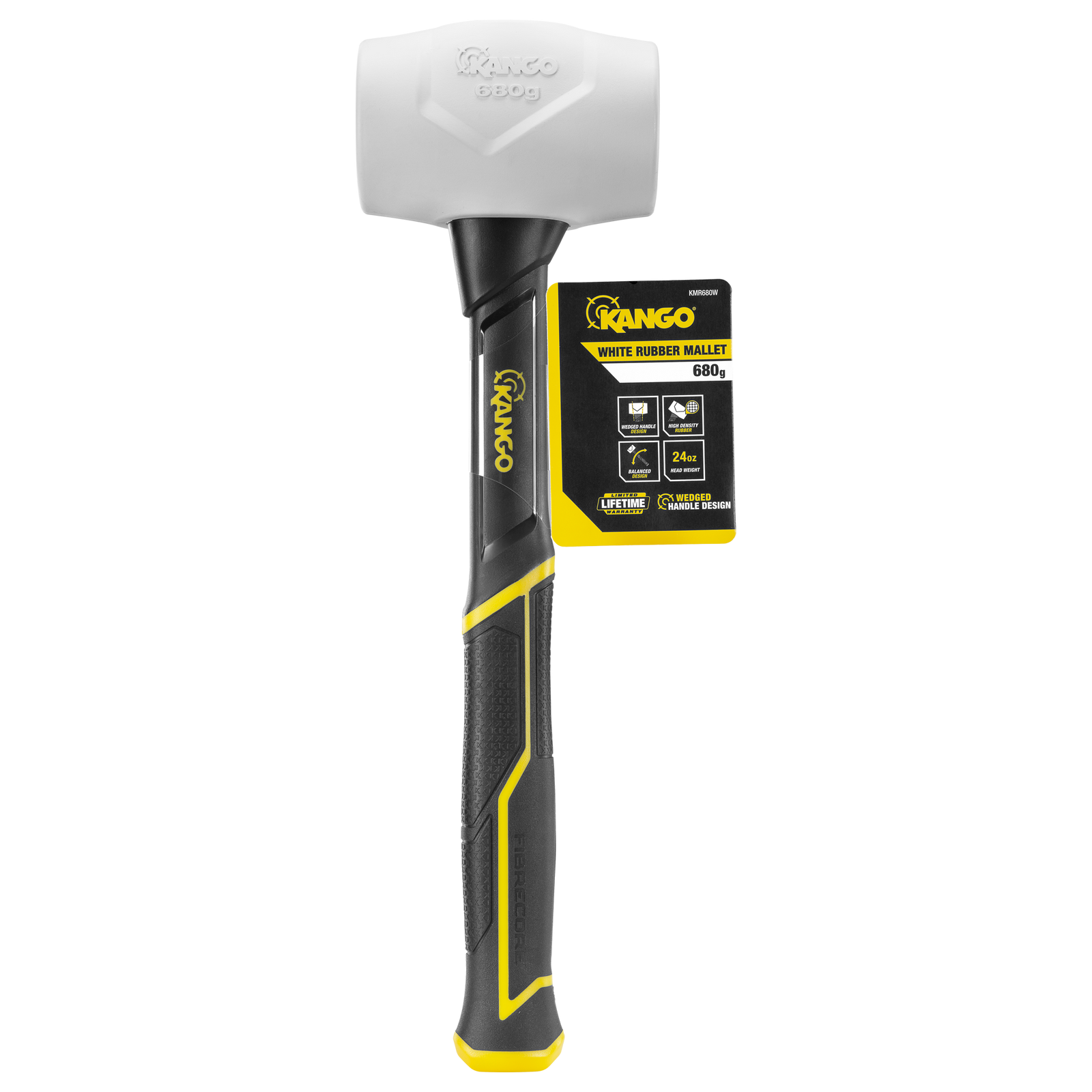 Kango 680g White Rubber Mallet