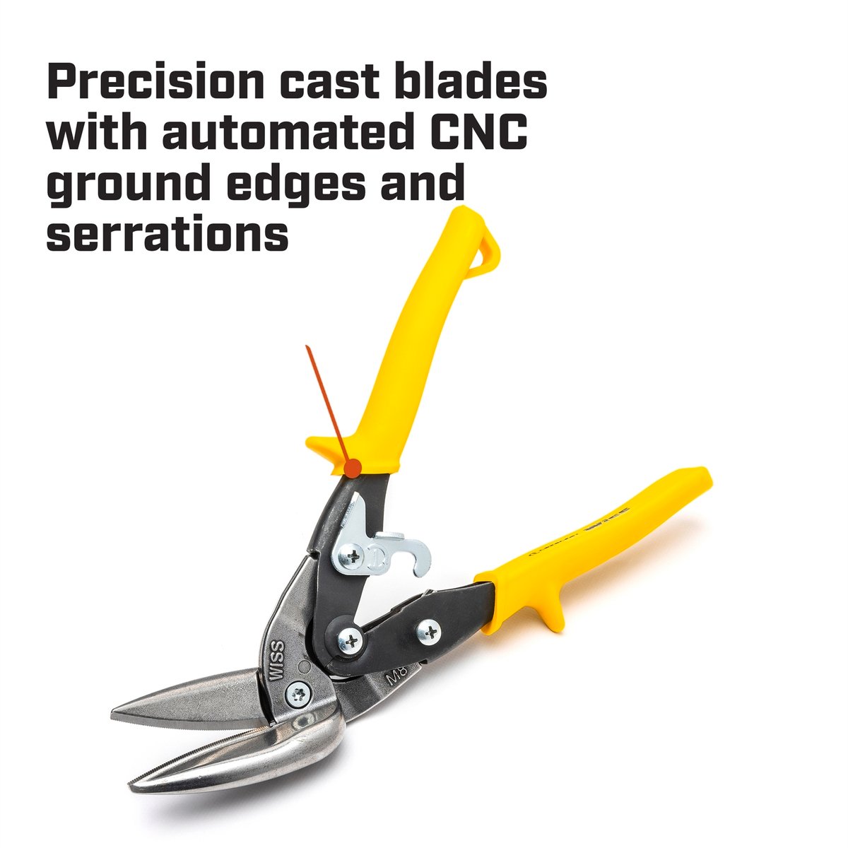 Crescent Wiss 250mm Straight Cut Offset Aviation Snips