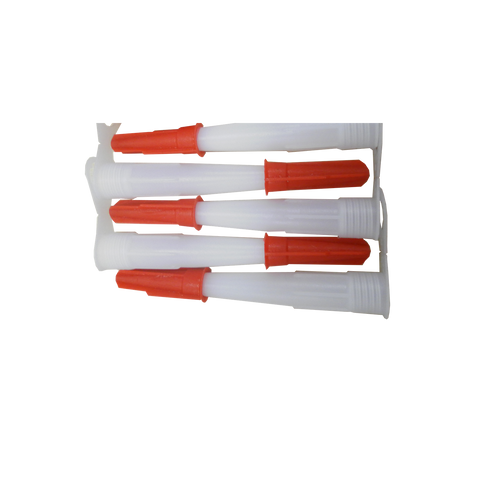 Sika Resealable Cartridge Nozzles, 5 Pack, Reusable Plastic