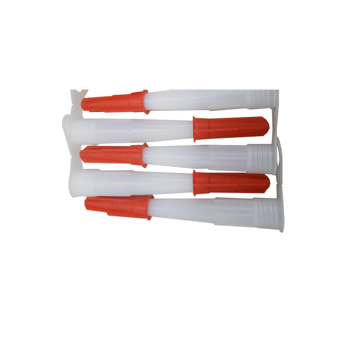 Sika Resealable Cartridge Nozzles, 5 Pack, Reusable Plastic
