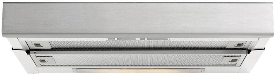 Baumatic 60cm Slideout Rangehood - 440m³/h, 3 Fan Speeds - Stainless Steel Fascia, 2 Motors - GEH6017