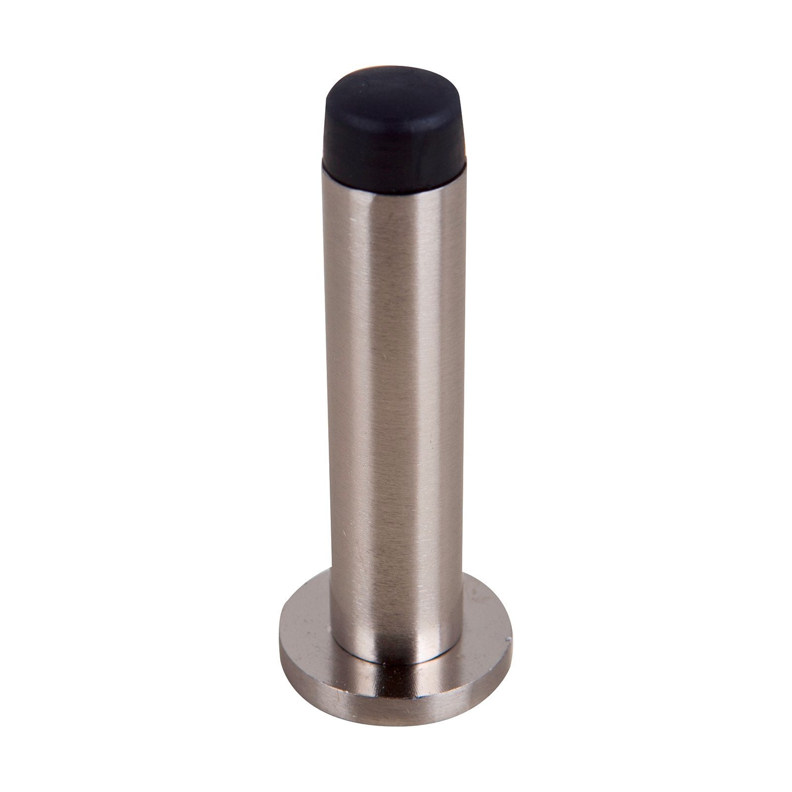 Adoored 85mm Satin Chrome Monument Door Stop Steel Interior Use