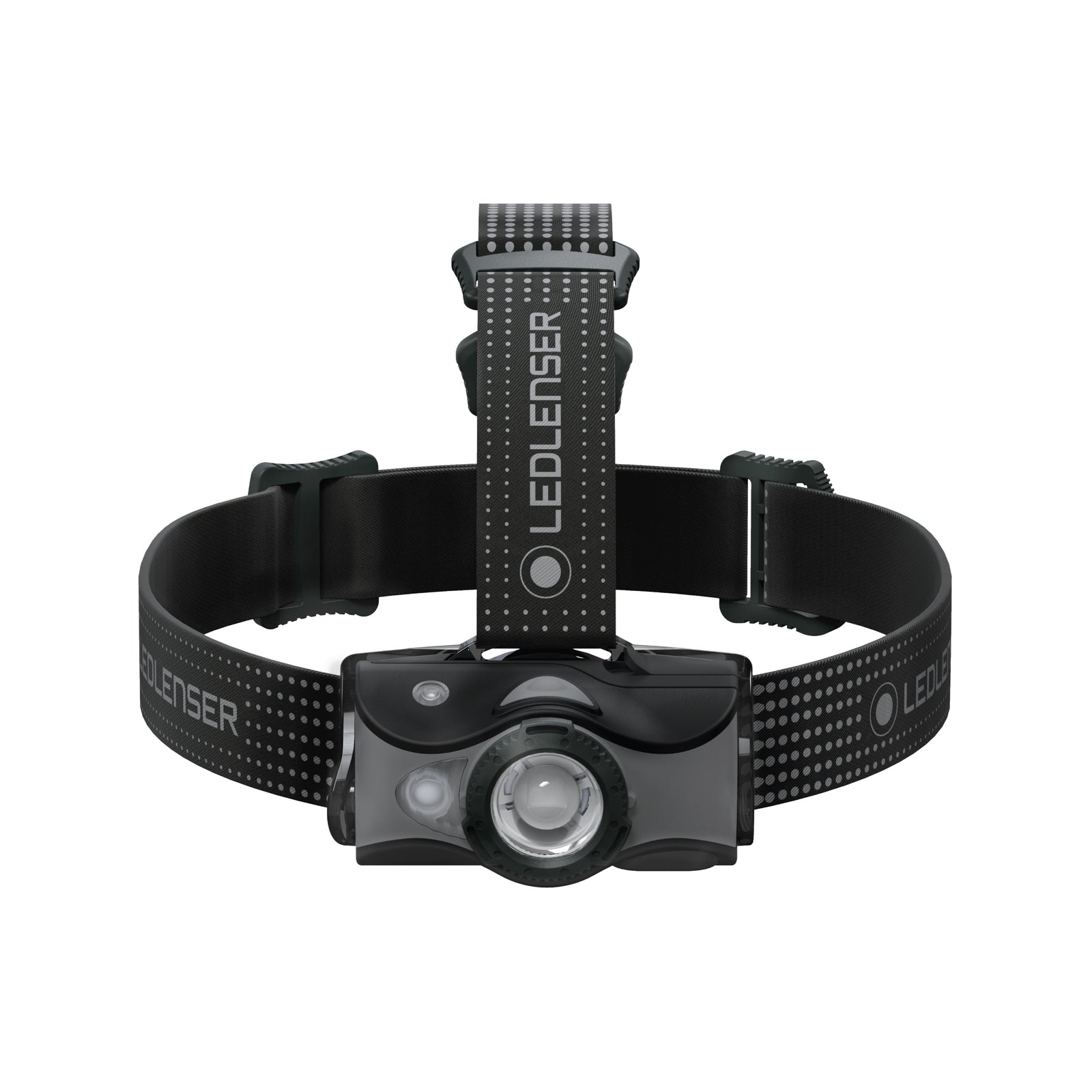 Ledlenser MH7 600lm Rechargeable Headlamp with Red Night Mode, Zoom, Black/Grey MH7