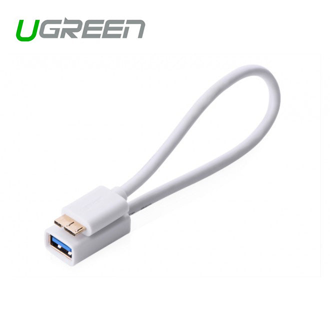 UGREEN Micro USB 3.0 OTG Cable For Samsung Note 3/S4/S5 - White (10817) - SuperSaverAU - view 1