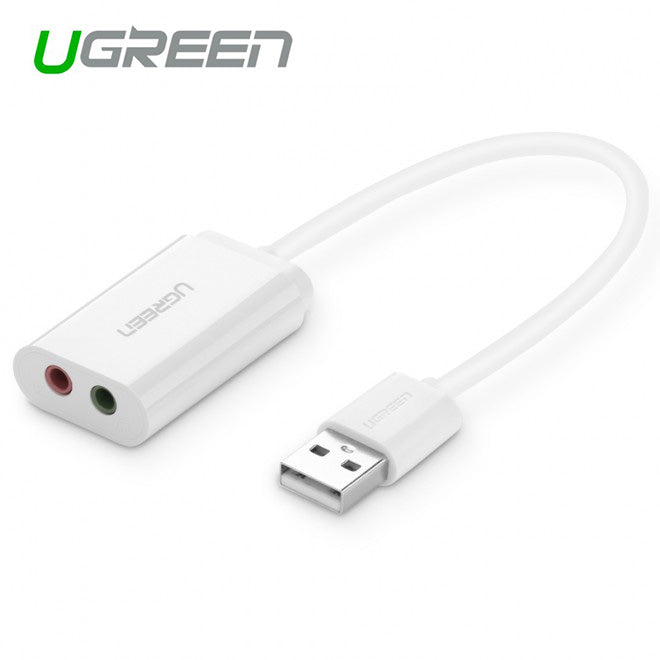 UGREEN USB 2.0 External 3.5mm Sound Card Adapter (30143) - SuperSaverAU - view 1