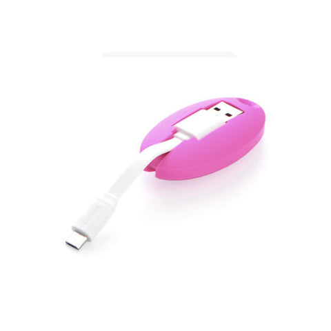 UGREEN USB to Micro USB Key Chain Cable - Pink (30310) - SuperSaverAU - view 1