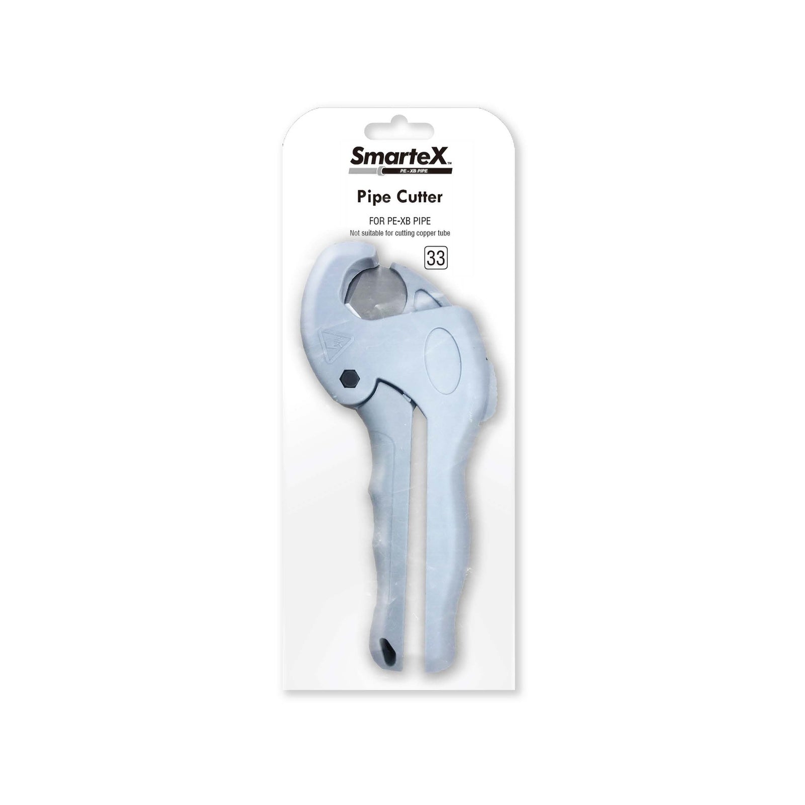 SmarteX-PEX Pipe Cutter for PE-Xb Pipe - Grey, Straight Smooth Cut