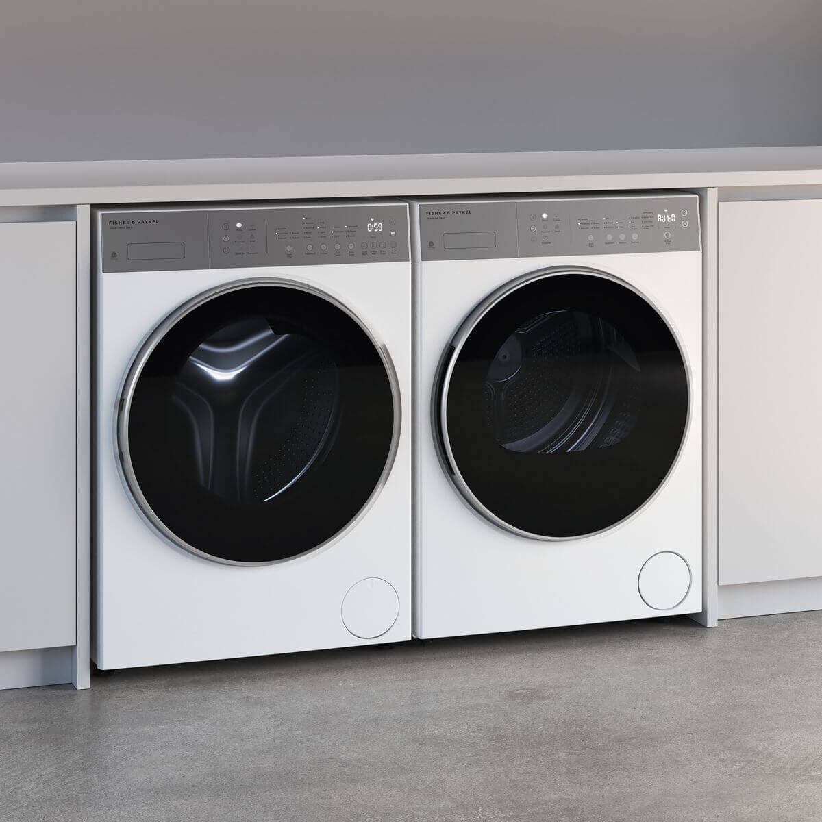Fisher & Paykel Series 5 8kg Heat Pump Dryer - Woolmark Black, 9 Star Energy Rating, Steam Refresh - DH8060J5