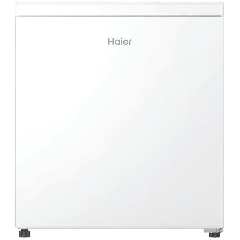 Haier 300 Series 42L compact bar fridge - white, extra-cold Cool Zone, 4 star energy rating - HRF40UW2
