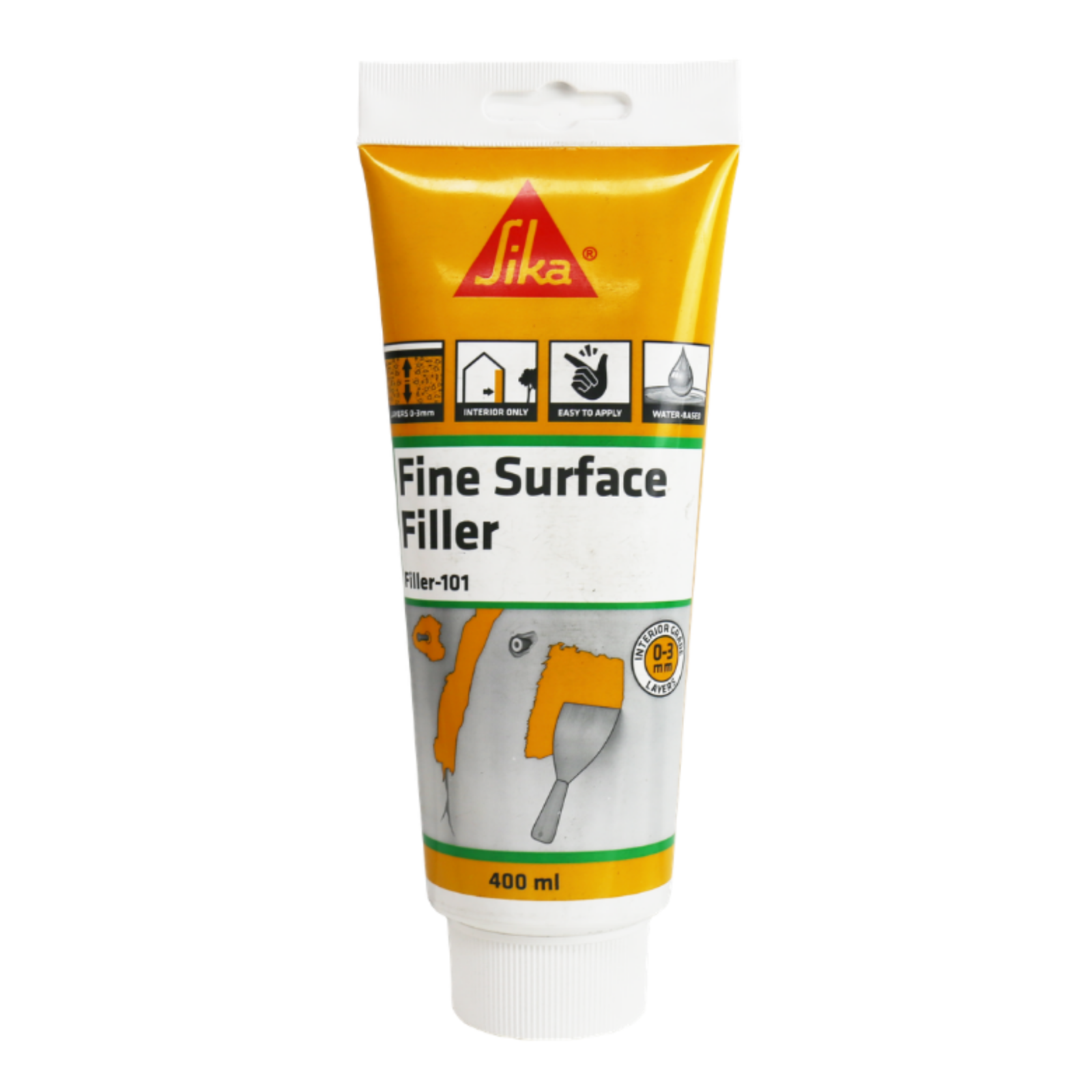 Sika 400ml White Filler-101 Fine Surface Filler