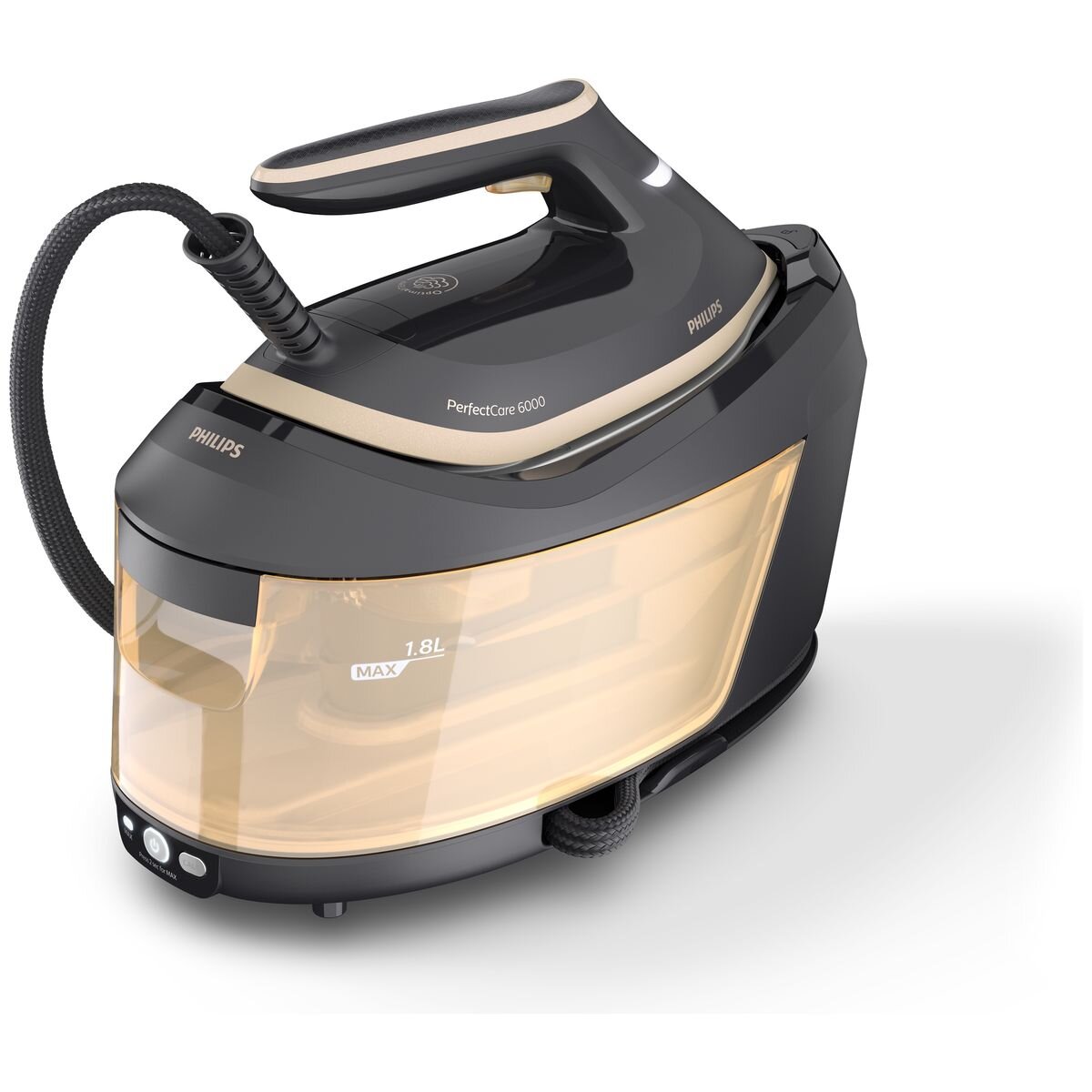 Philips PerfectCare 6000 Series Steam Generator 2400W - 8bar Pressure, 600g Boost, 1.8L Tank - PSG6064-80