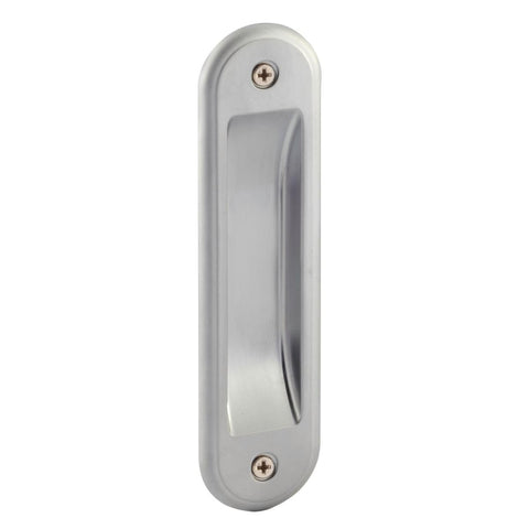 Gainsborough Flush Pull - 30mm x 125mm - Zinc - Satin Chrome - SuperSaverAU - view 1