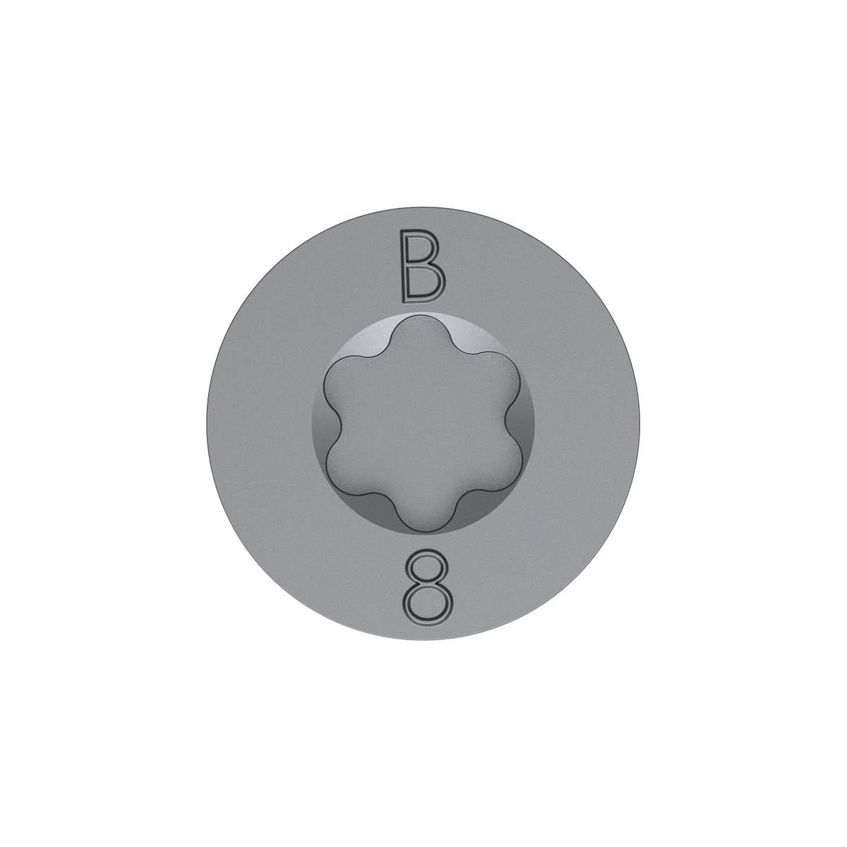 Bremick 14g x 50mm Bugle Head Metal Screw, Carbon Steel B8 Coating, T40 Drive Winged Drill Point - 100 Box