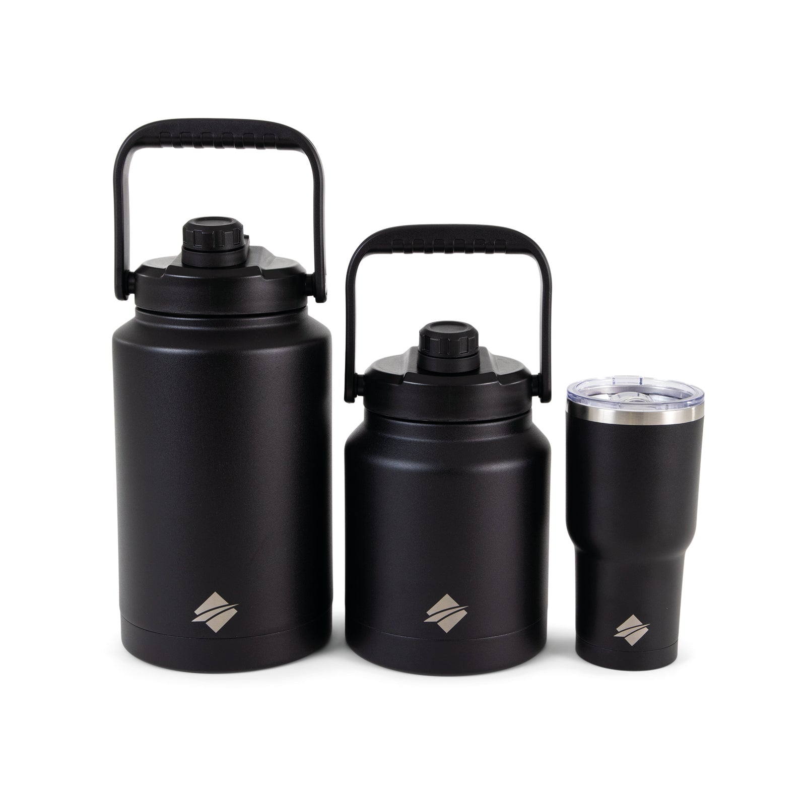 OZtrail 3.7L 18/8 Stainless Steel Insulated Drink Jug Matte Charcoal