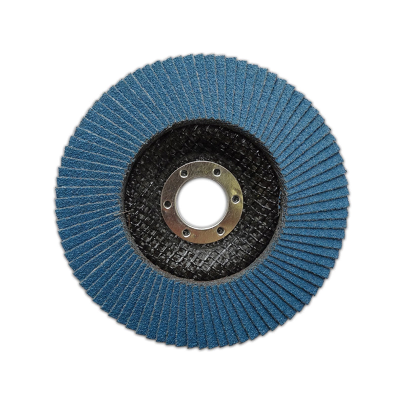 Josco 125mm 80 Grit Blue Zirconia Flap Disc for Angle Grinders