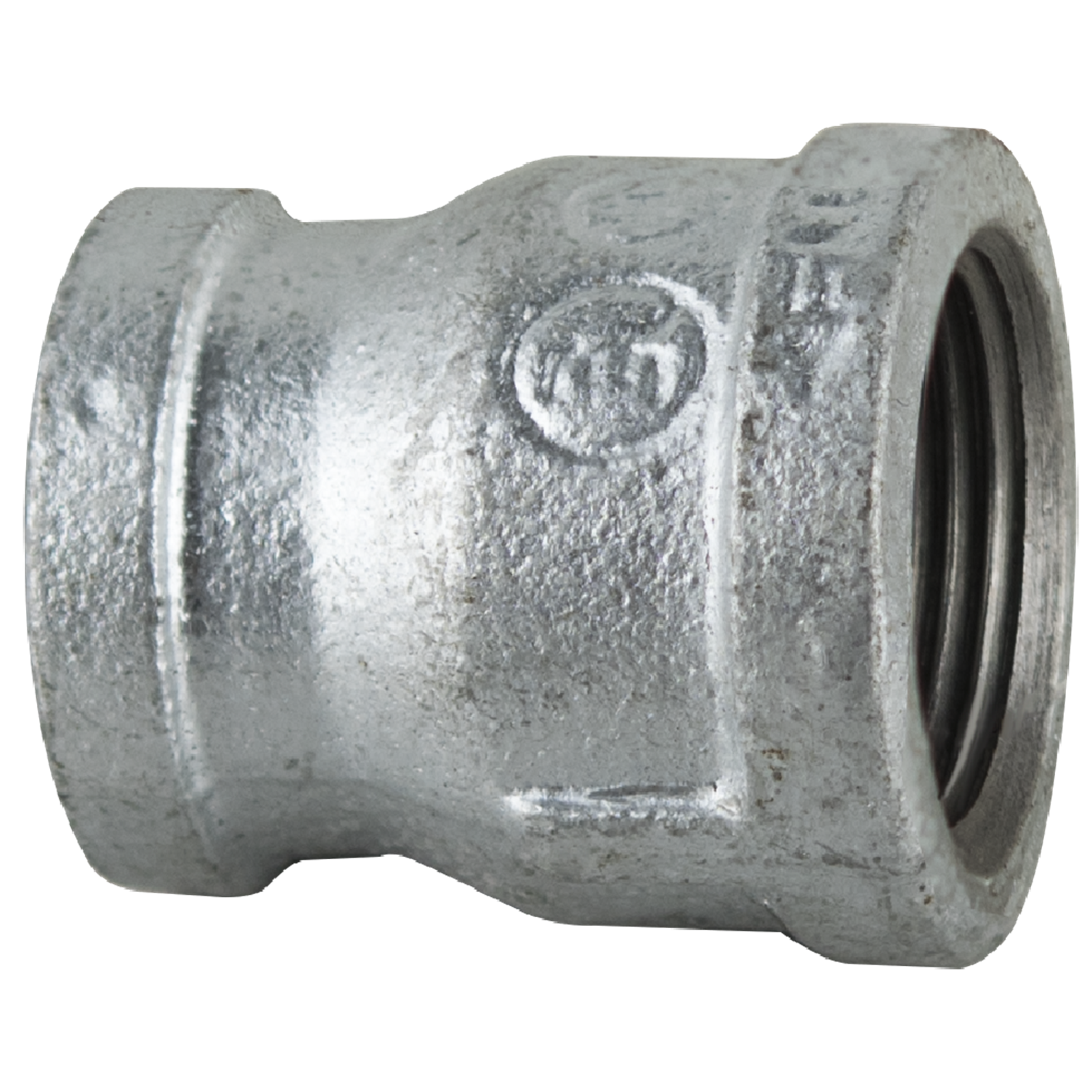 Brasshards 20 x 15mm Galvanised Malleable Iron Reducing Socket