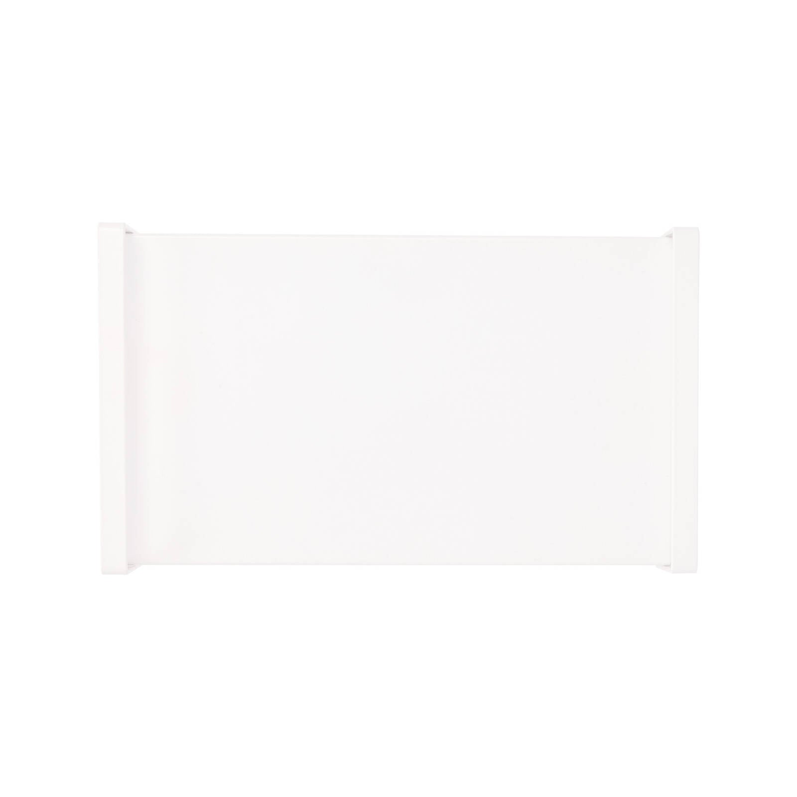 EzyStorage Small Expandable Pantry Shelf 27-46cm White