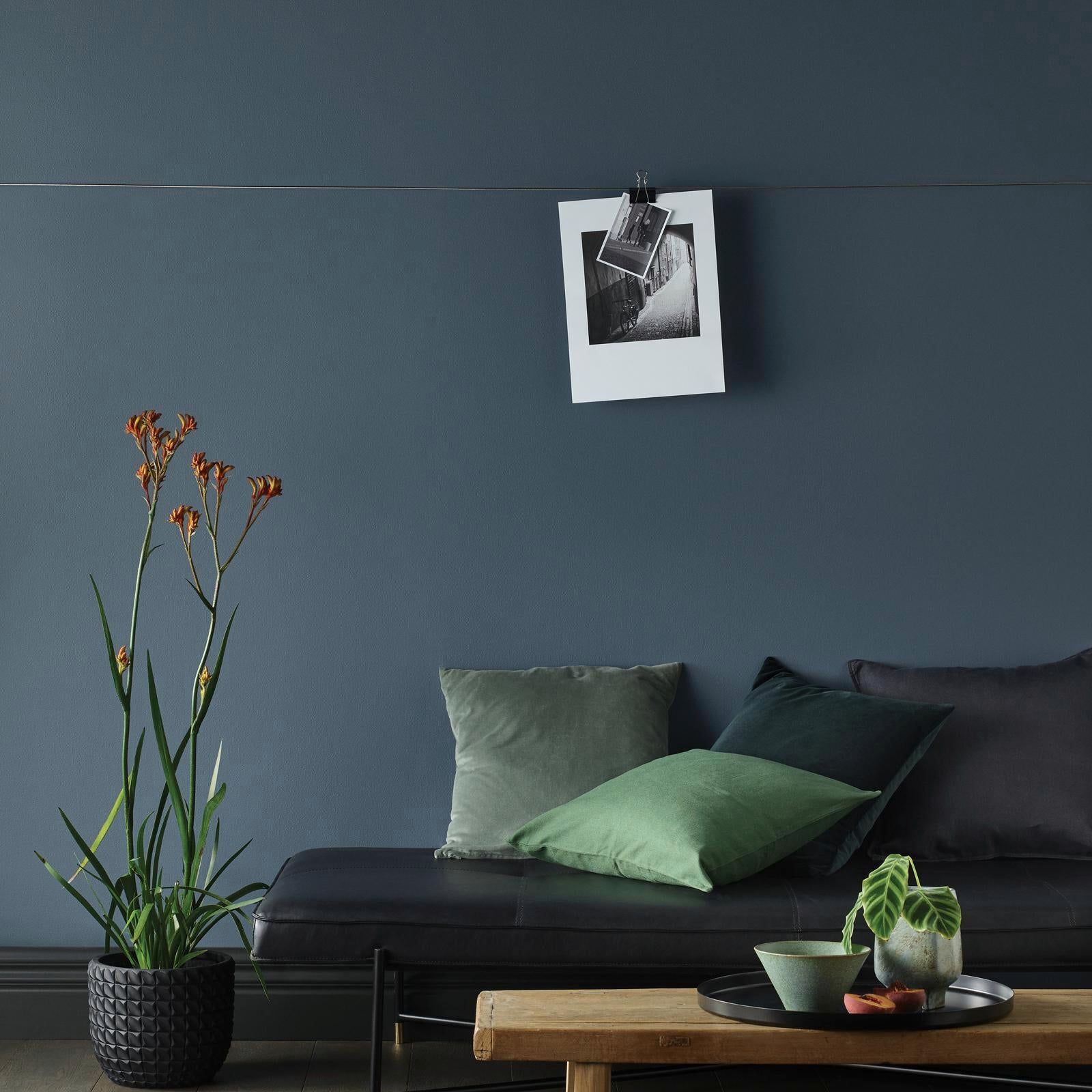 Porter's Paints Broadwall 100ml Gunmetal Grey Eggshell Wall Paint